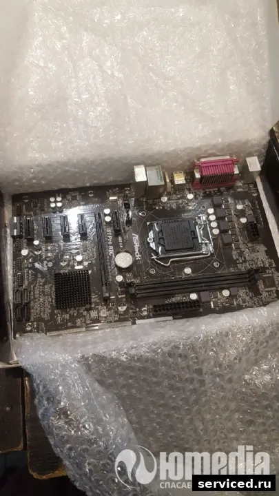 Материнская плата ASRock h81pro btc